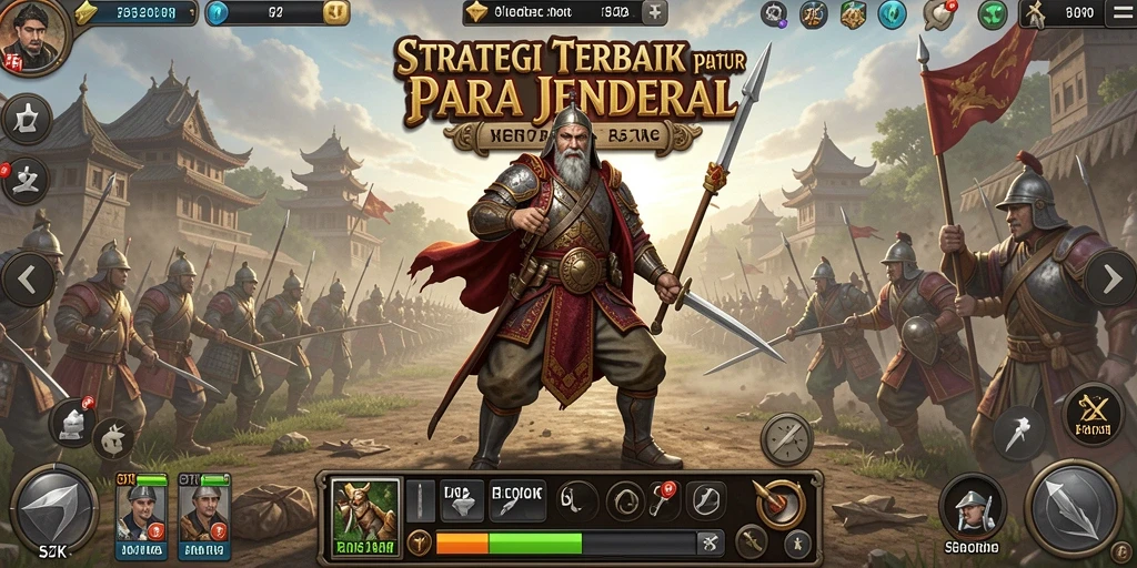 Tampilan gameplay menyenangkan dari 5ZK dengan strategi mendalam.