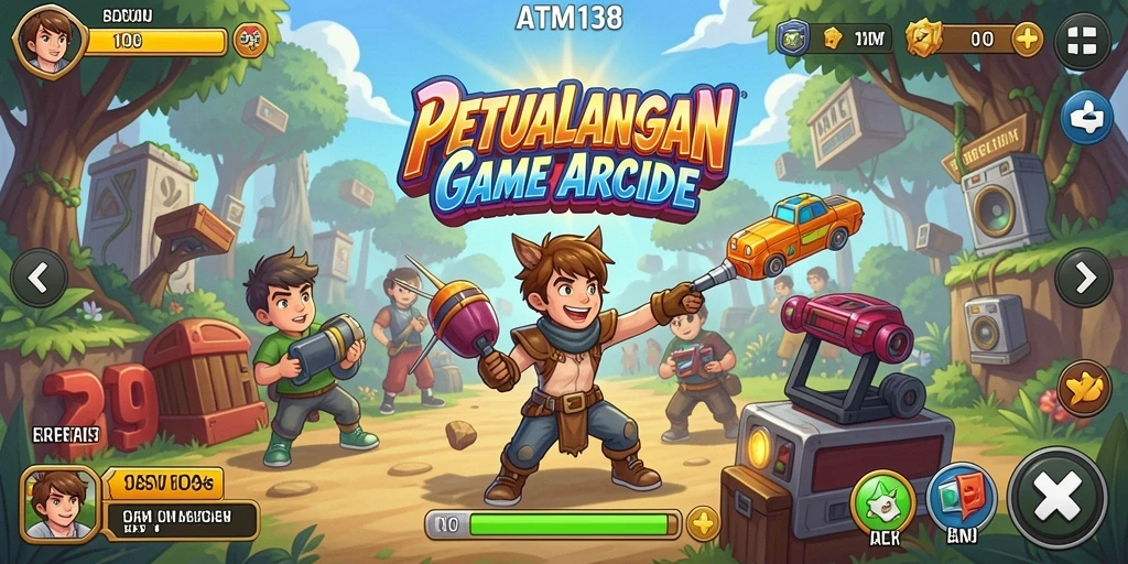 Tangkapan layar gameplay <strong>ATM138</strong> yang penuh aksi dan tantangan.