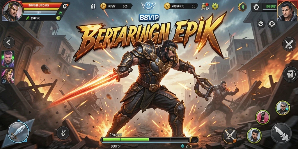 Gameplay intens B8VIP dengan aksi yang mendebarkan.