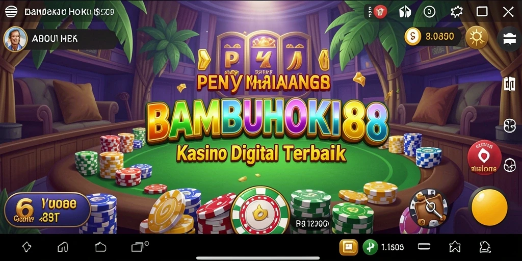 Tampilan gameplay kasino yang menegangkan dan interaktif.
