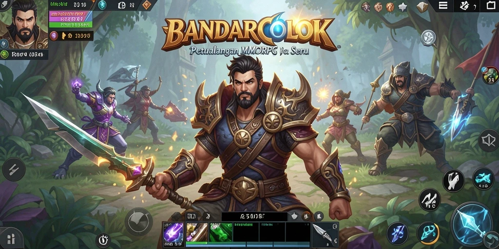 Gameplay seru dari BANDARCOLOK di dunia MMORPG.