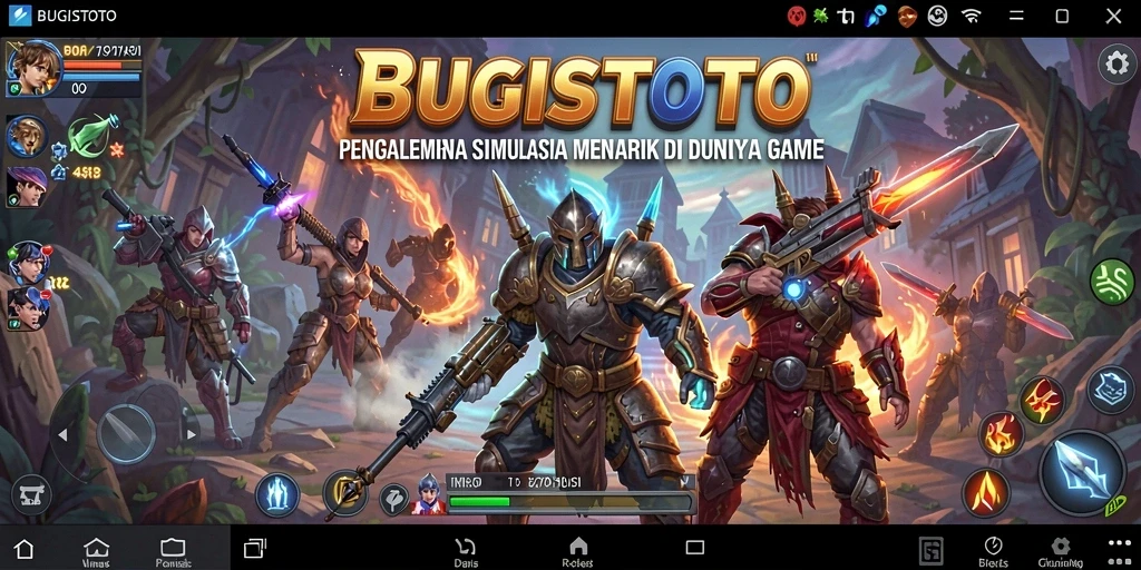 Tampilan gameplay BUGISTOTO yang menarik dan interaktif.