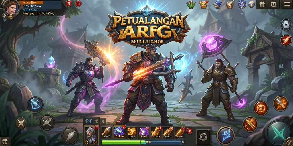 Gameplay H03 menampilkan pertarungan epik dan karakter yang memukau.
