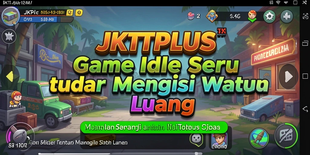 Tampilan gameplay JKTPLUS yang menarik dan mudah dipahami.