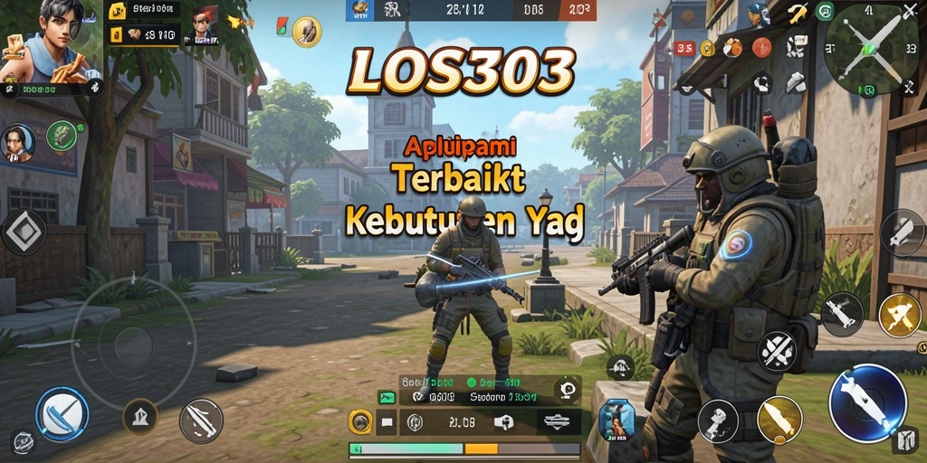 Tampilan utama LOS303 dengan berbagai alat Utility yang siap digunakan.
