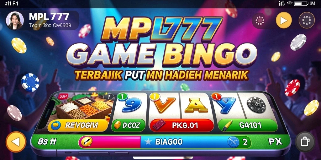 Tampilan menarik dari gameplay Bingo MPL777 menampilkan keseruan permainan.