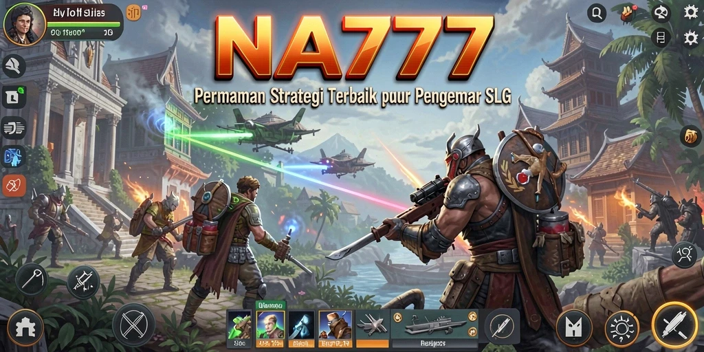 Tampilan seru gameplay NA777 dengan elemen strategi yang mendalam.