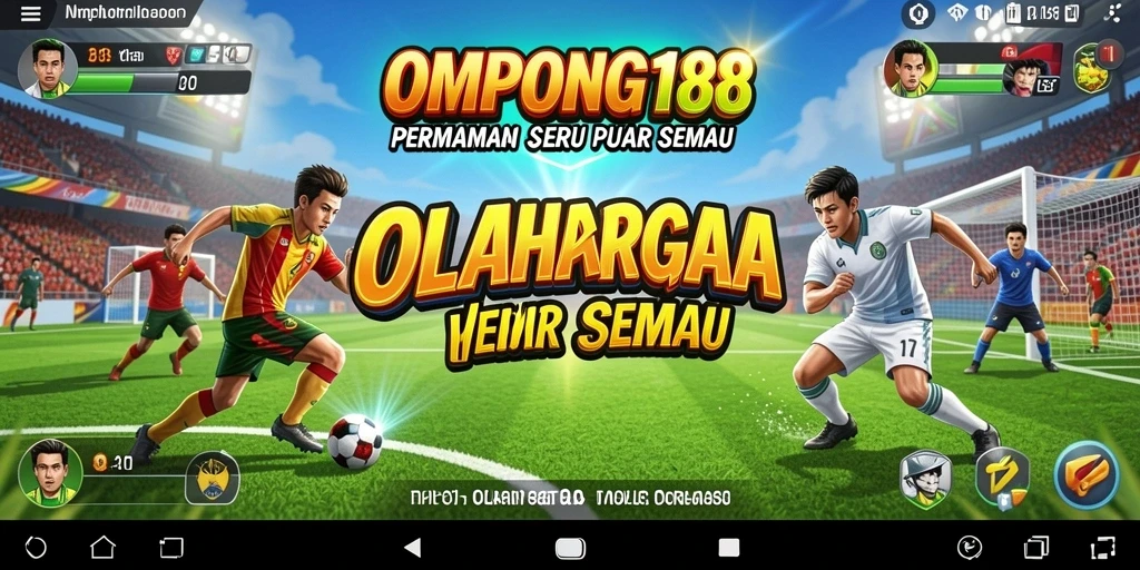 Tampilan menarik dari gameplay OMPONG188 yang penuh aksi olahraga.