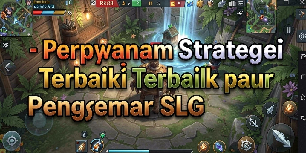 Screenshot gameplay RK88 menampilkan pertempuran strategis yang intens.