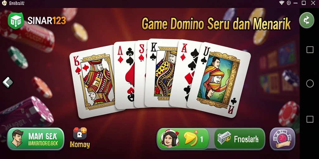 Screenshot gameplay SINAR123 yang menunjukkan keseruan bermain Domino.