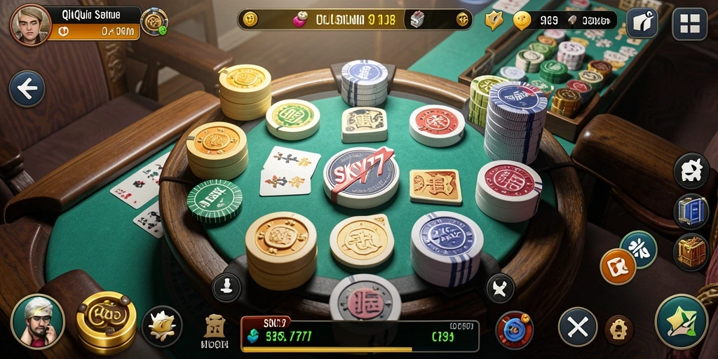 Screenshot gameplay QiuQiu dari SKY77 yang mengasyikkan.