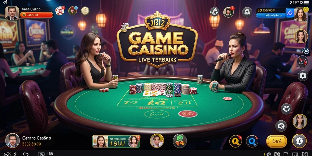 Gameplay Live Casino yang menegangkan dan interaktif di SP212.