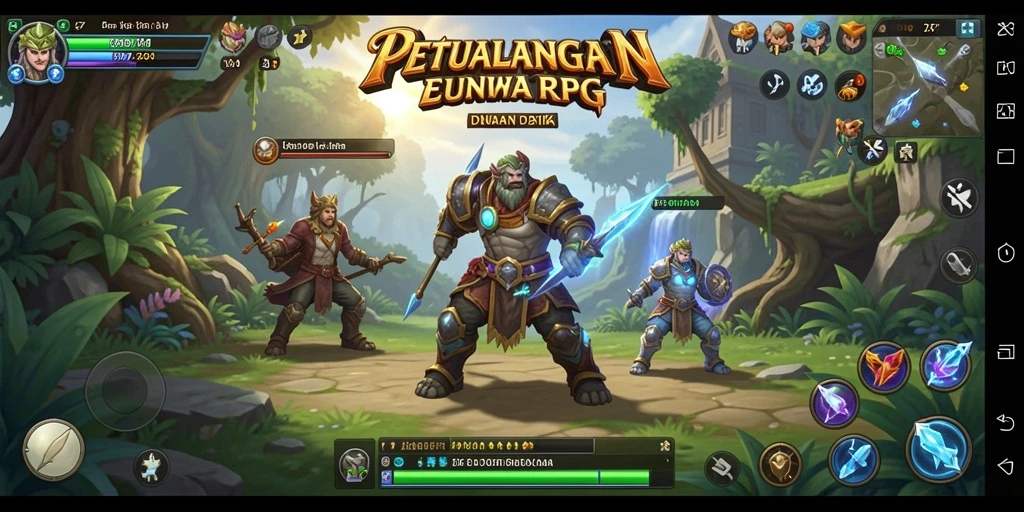 Tampilan gameplay ZK7 yang mendebarkan di dunia RPG.